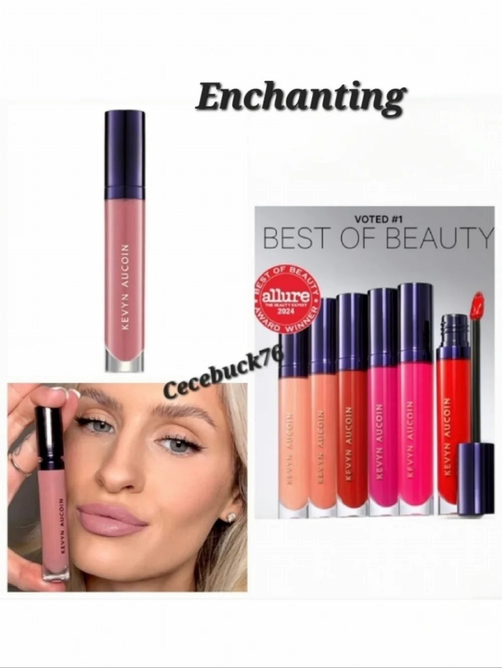 🌺Kevyn Aucoin Enchanting Velvet Lip Paint Matte Long Wear